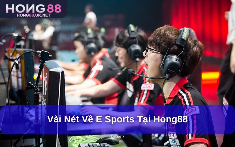 Vài nét về E sports tại hong88