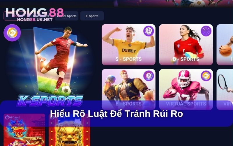 Tìm hiểu rõ luật chơi tại Hong88