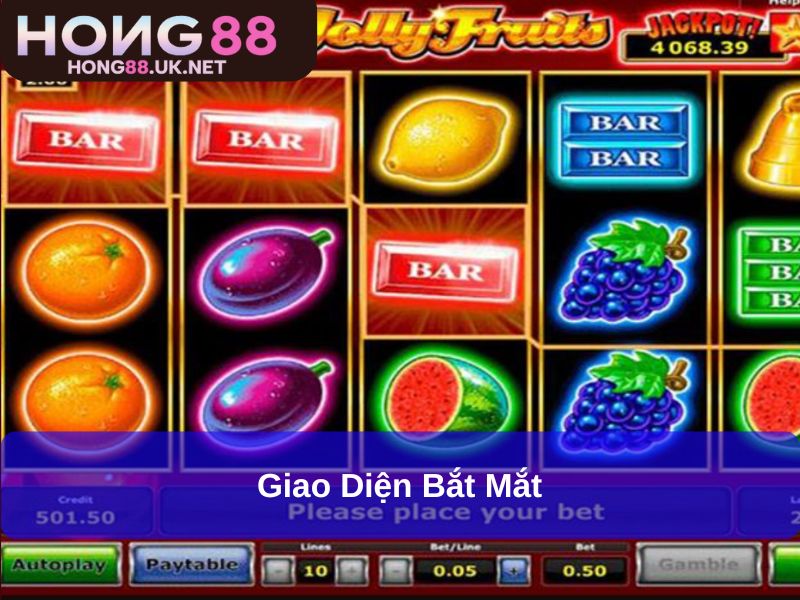 Giao diện bắt mắt